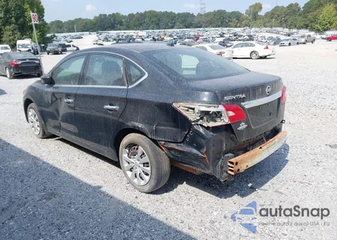 2017 Nissan Sentra Sv из США, поврежденный, VIN 3N1AB7AP1HL708052